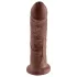 King Cock 8 дилдо (20 см, кафяв)
