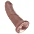 King Cock 8 дилдо (20 см, кафяв)