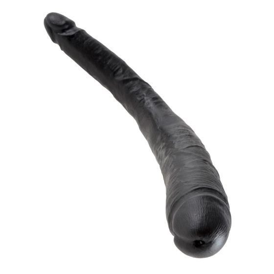 King Cock 16 Tapered - реалистичен двоен вибратор (41 см) - черен