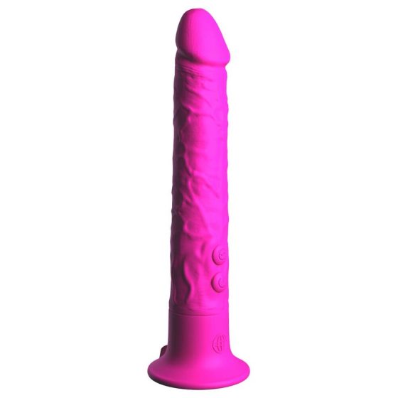 Classix - водоустойчив пенис вибратор с лепкава подложка (розов)