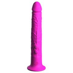   Classix - водоустойчив пенис вибратор с лепкава подложка (розов)