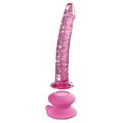   Icicles No. 86 - Стъклен вибратор за пенис (розов)