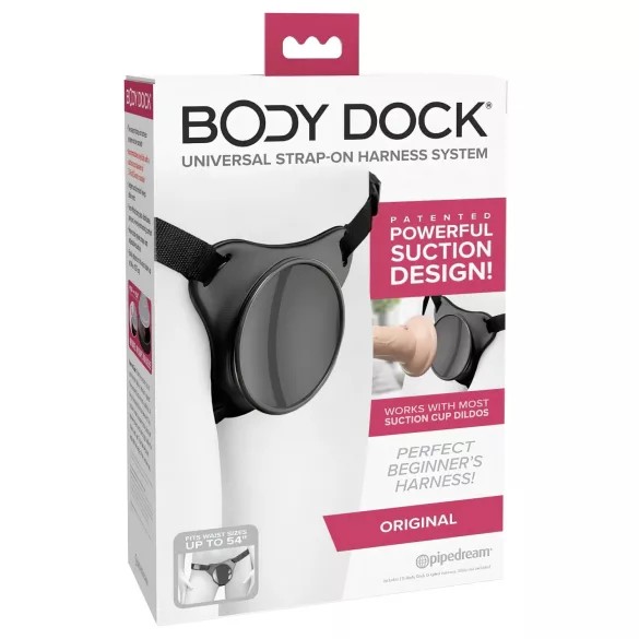 Body Dock OG - прикрепващо се долно основание с вендуза (черно)