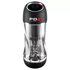   PDX ViewTube Pro - вибриращ масажор с всмукване (черен)