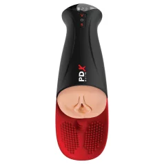   PDX Elite Fuck-O-Mat Pro XL - стимулиращ вибриращ мастурбатор с всмукване (черен)