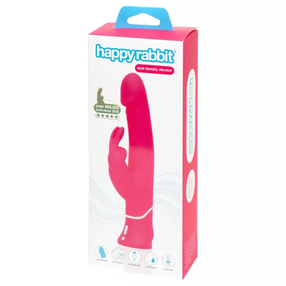 Happyrabbit - вибратор за двойна стимулация с клиторен накрайник