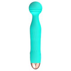   Cuties Mini Wand - презареждащ се, водоустойчив, масажиращ вибратор (зелен)