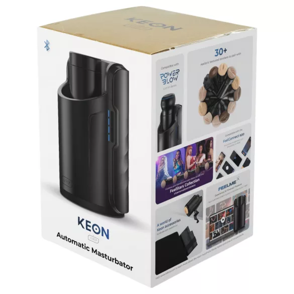 Kiiroo Keon Automatic - Интерактивен мастурбатор за мъже (черен)