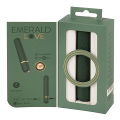   Emerald Love - презареждащ се, водоустойчив вибратор (зелен)