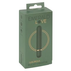  Emerald Love - презареждащ се, водоустойчив вибратор (зелен)