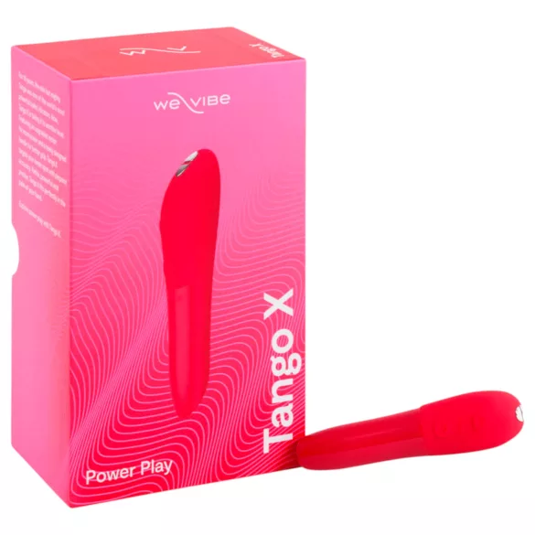We-Vibe Tango X - вибратор тип куршум - акумулаторен, водоустойчив, корал