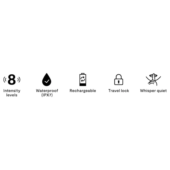 We-Vibe Tango X - вибратор тип куршум - акумулаторен, водоустойчив, корал