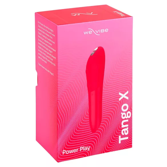 We-Vibe Tango X - вибратор тип куршум - акумулаторен, водоустойчив, корал