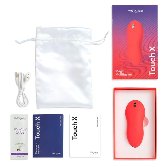 We-Vibe Touch X - акумулаторен водоустойчив клиторен вибратор (корал)