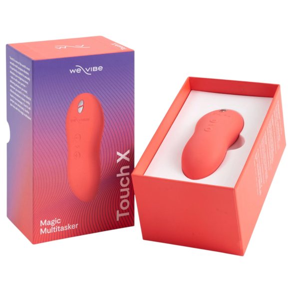 We-Vibe Touch X - акумулаторен водоустойчив клиторен вибратор (корал)