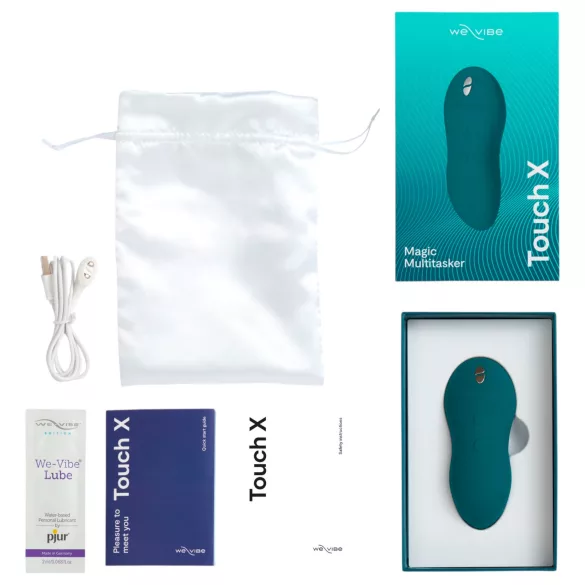 We-Vibe Touch X - вибратор за клитор с акумулаторна батерия, водоустойчив (зелен)