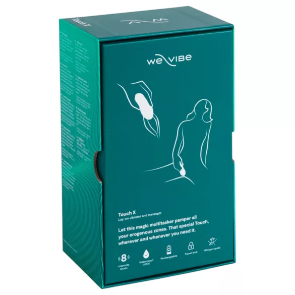 We-Vibe Touch X - вибратор за клитор с акумулаторна батерия, водоустойчив (зелен)
