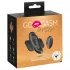 GoGasm Panty - вибратор за бикини с дистанционно - акумулаторен, черен