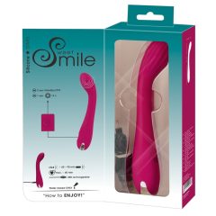   SMILE G-spot - безжичен, оребрен вибратор за G-точката (лилав)