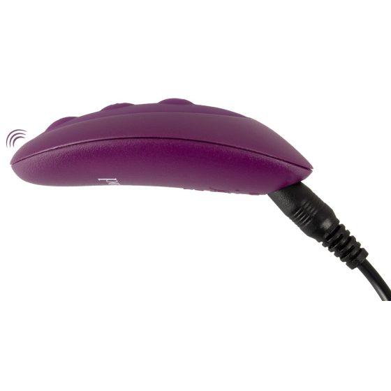VibePad 2 - презареждащ се, радиоуправляем вибратор за облизване на възглавници (лилав)