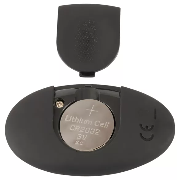 Rebel RC - анален вибратор с дистанционно и помпа - черен, акумулаторен