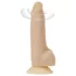 Naked Addiction Rotating 7 - Вибратор с въртяща се глава (18см) - натурален