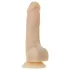 Naked Addiction Rotating 7 - Вибратор с въртяща се глава (18см) - натурален