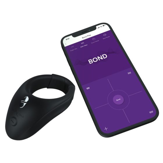 We-Vibe Bond - интелигентен вибриращ пенис пръстен (черен)