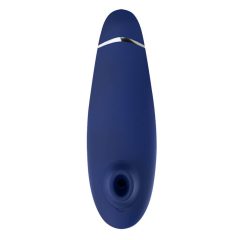   Womanizer Premium 2 - презареждащ се стимулатор на клитора с въздушна вълна (син)