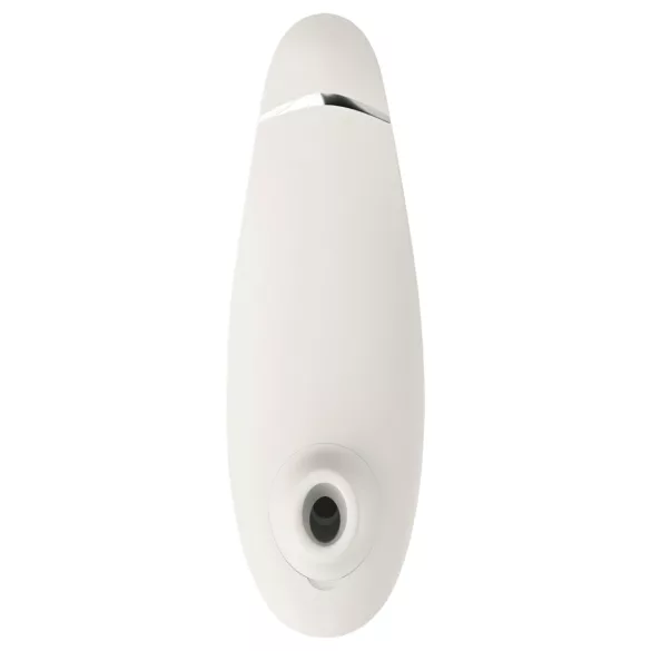 Womanizer Premium 2 - вибратор за клитор с въздушни вълни - бял