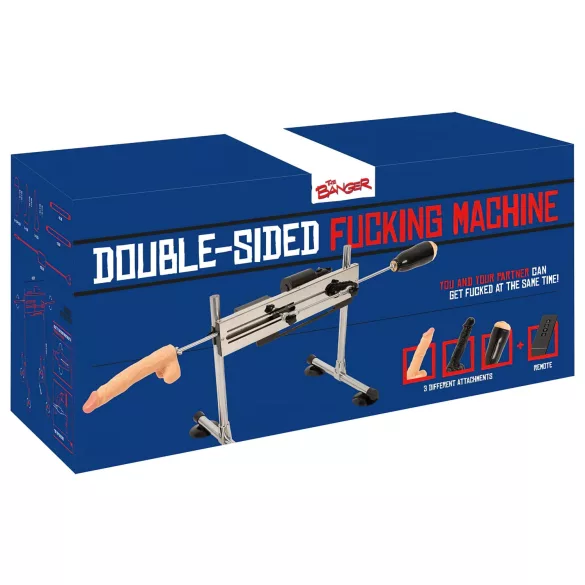 The Banger Fucking Machine - двойна секс машина - 2 дилда и 1 вагина