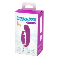   Happyrabbit Mini G - Акумулаторна G-точка вибратор с махало (лилаво)