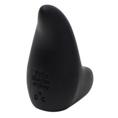   Петдесет нюанса сиво Sensation Finger - вибратор за пръсти (черен)