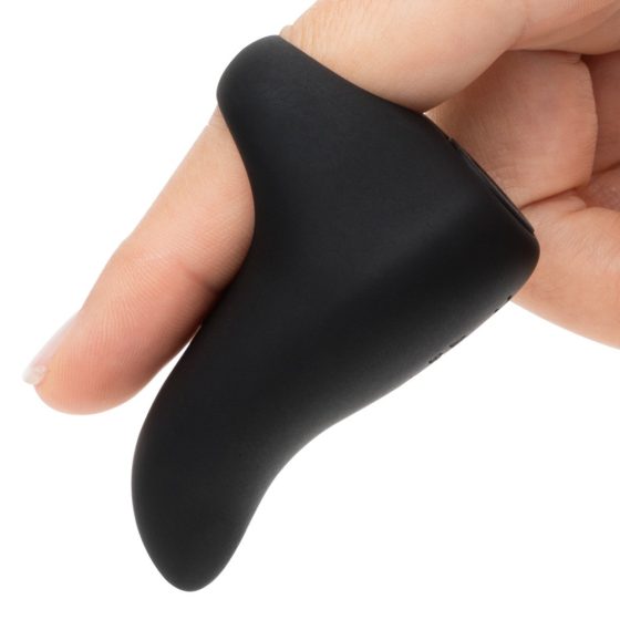 Петдесет нюанса сиво Sensation Finger - вибратор за пръсти (черен)