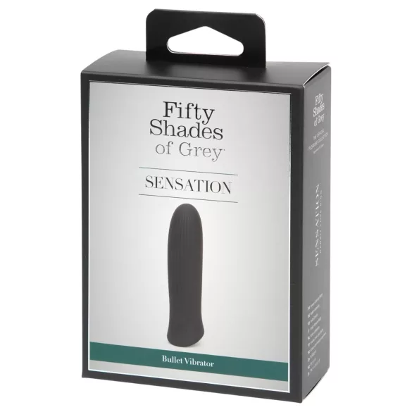 Fifty Shades of Grey - вибриращо яйце - дискретно - черно