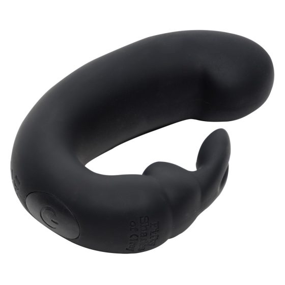 Петдесет нюанса сиво Sensation - вибратор с гъделичкащо рамо (черен)