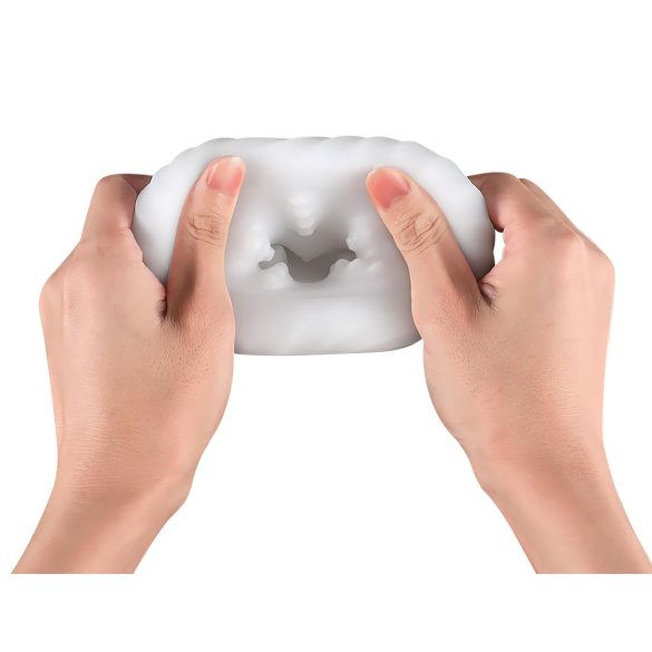 Svakom Robin - мъжки мастурбатор с вибрации - бял