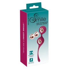   SMILE - променлив комплект топки за гейши (червен)