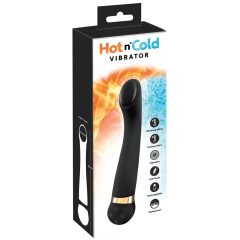   You2Toys Hot 'n Cold - презареждащ се, охлаждащ и загряващ вибратор за G-точката (черен)