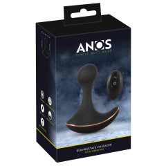   ANOS - Акумулаторни, радиоуправляеми, водоустойчиви анални вибратори (черни)