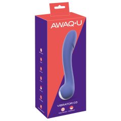   AWAQ.U 3 - Акумулаторен вибратор за G-точката (лилав)