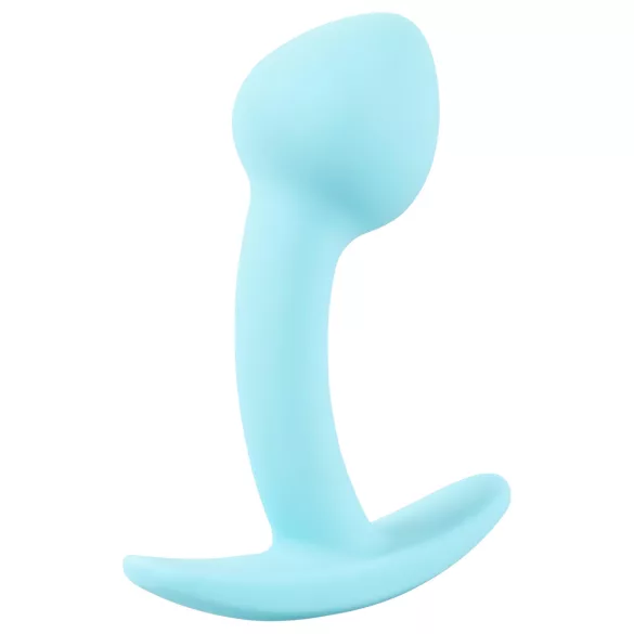 Cuties Mini Butt Plug - силиконов анален плъг (син, 2,6 см)