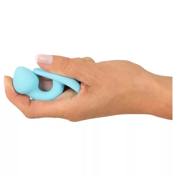 Cuties Mini Butt Plug - силиконов анален плъг (син, 2,6 см)