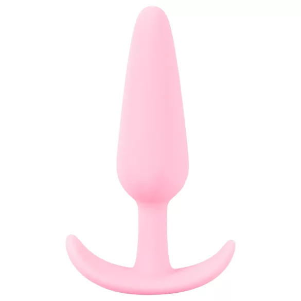 Cuties Mini Butt Plug - силиконов анален плъг (розов, 2,1 см)