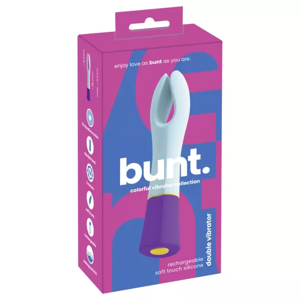 You2Toys - вибратор с акумулатор, водоустойчив, 2 мотора, цветен