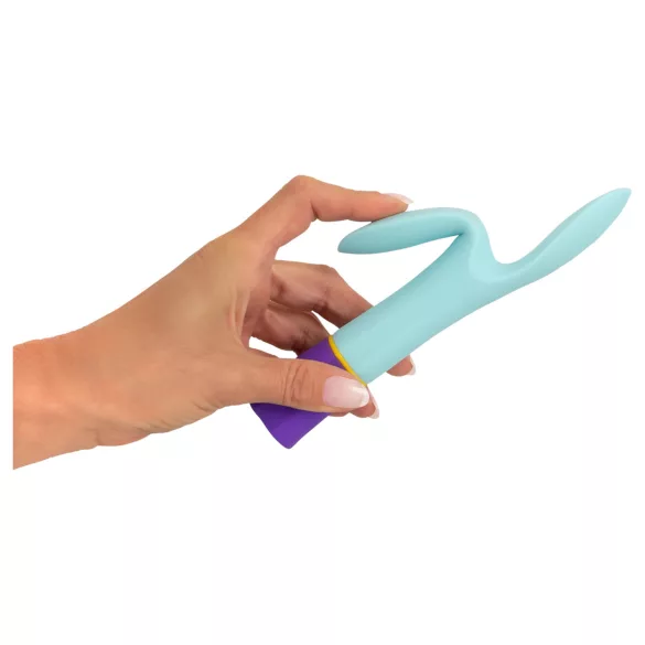 You2Toys - вибратор с акумулатор, водоустойчив, 2 мотора, цветен