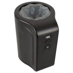   Rebel - водоустойчив въртящ мастурбатор (черен)