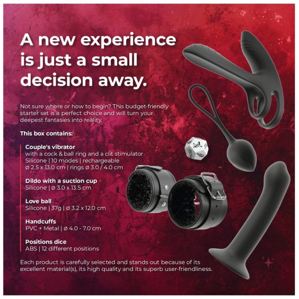 Magic Shiver Together - секси комплект за двойки (5 части)