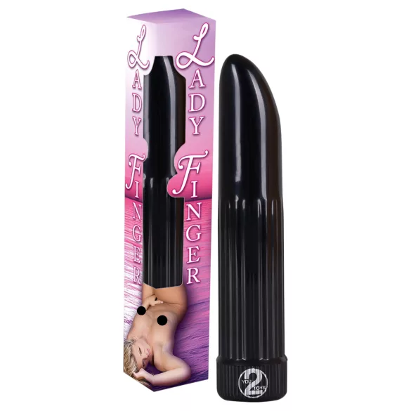 You2Toys - Вибратор Lady finger - черен