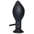 You2Toys True Black - анален вибратор с помпа - черен